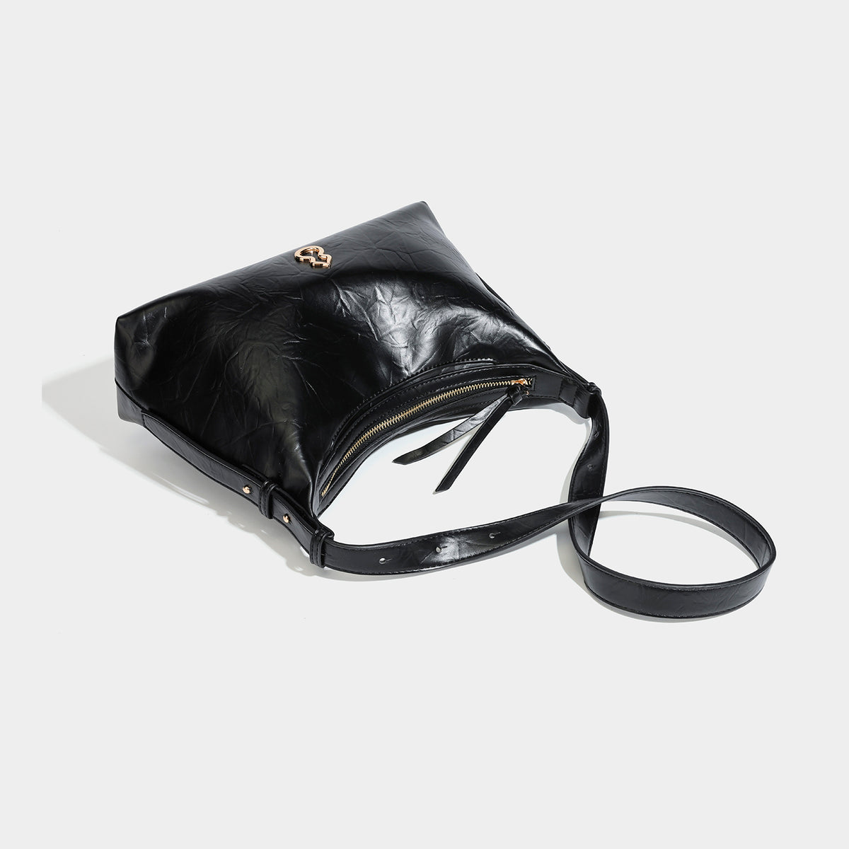Gourd Logo Underarm Purse
