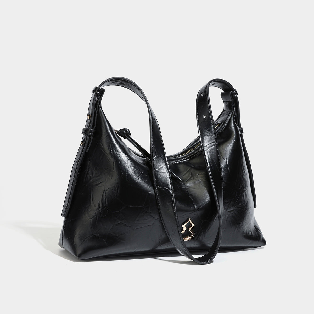 Gourd Logo Underarm Purse