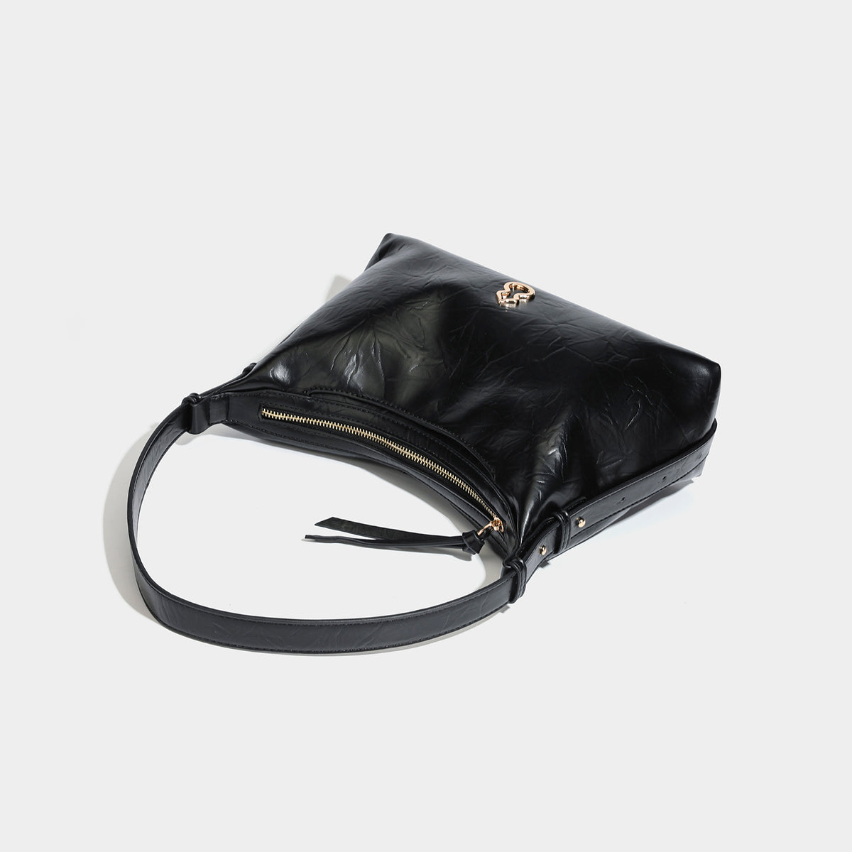 Gourd Logo Underarm Purse