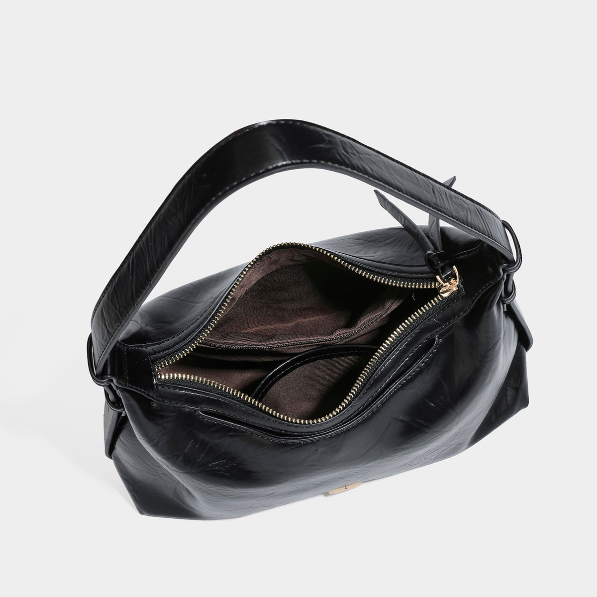 Gourd Logo Underarm Purse