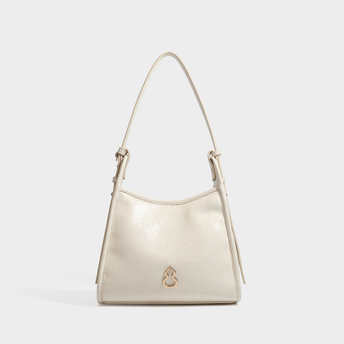 Women Crinkle Leather Hobo Bag
