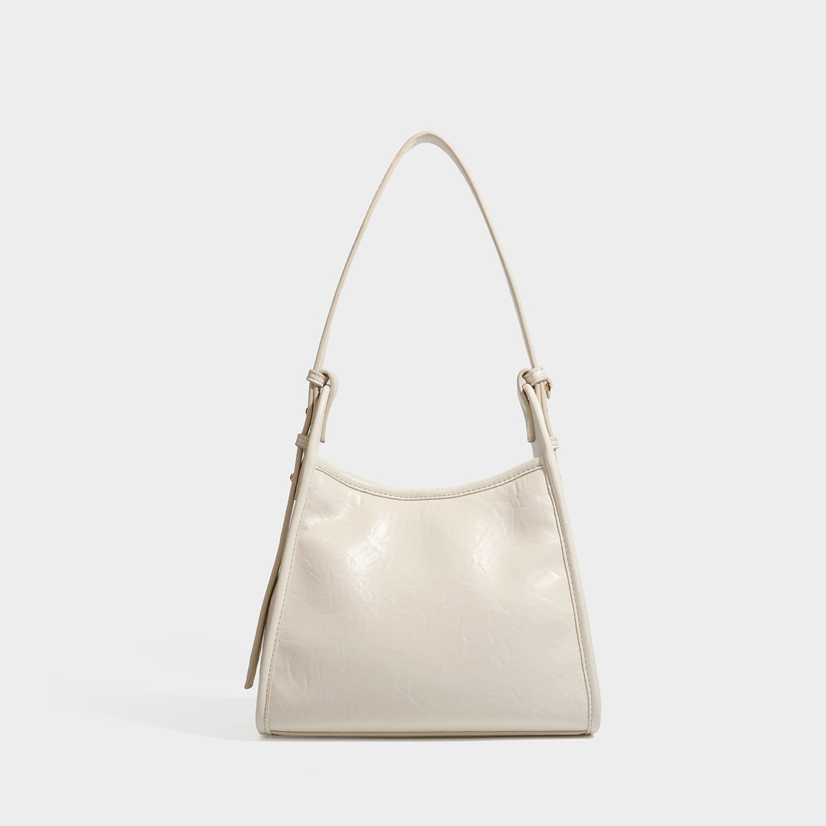 Women Crinkle Leather Hobo Bag