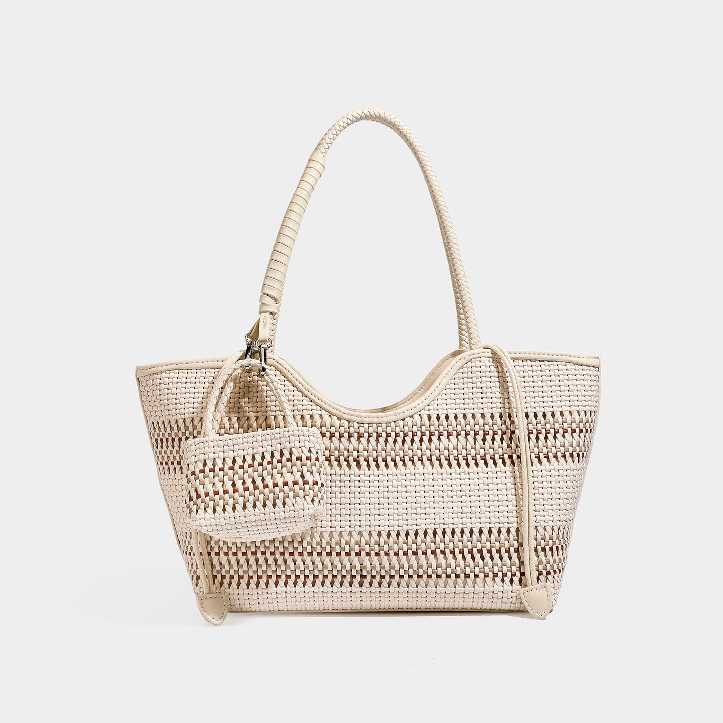 Niche fashion woven vegetable basket women's bag