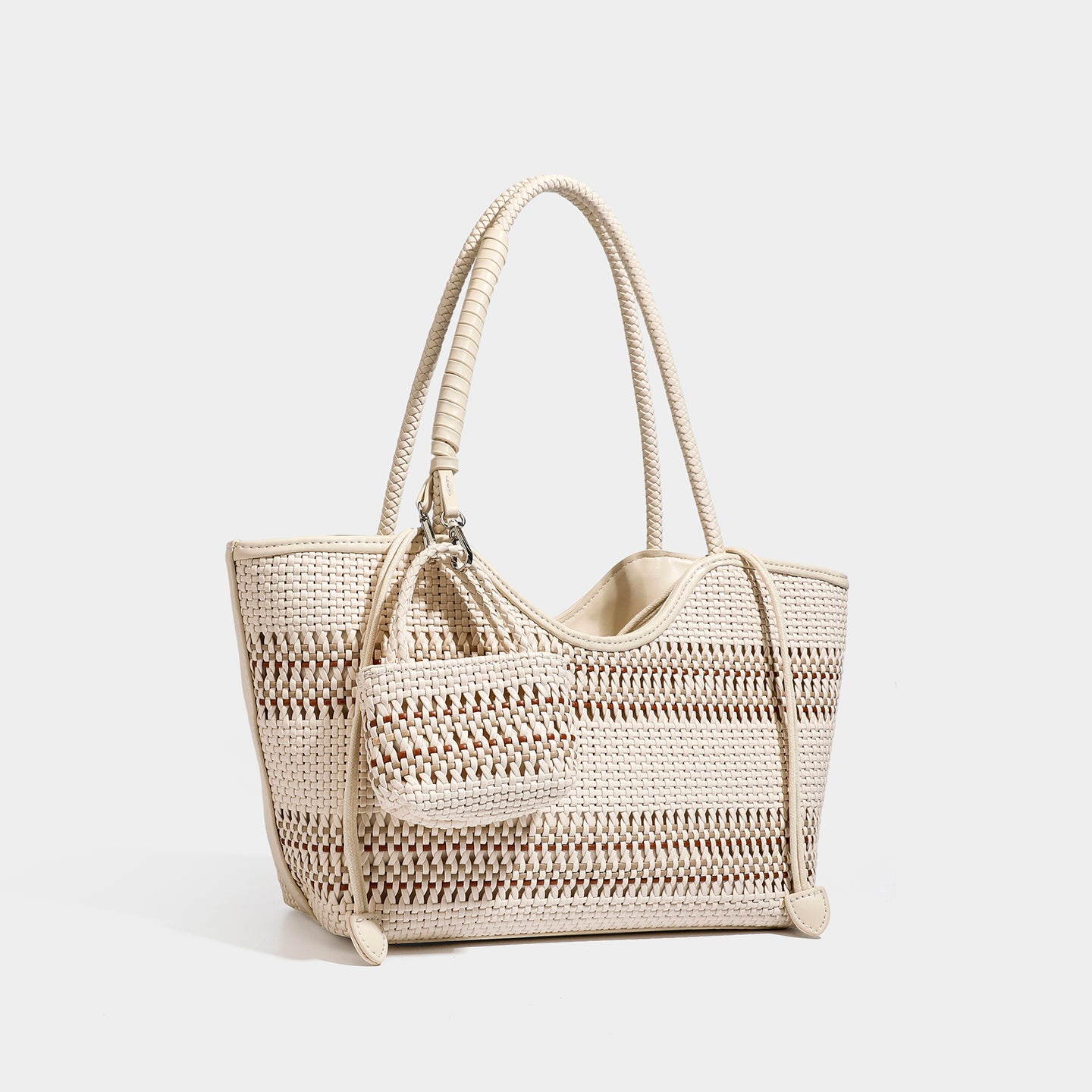 Niche fashion woven vegetable basket women's bag