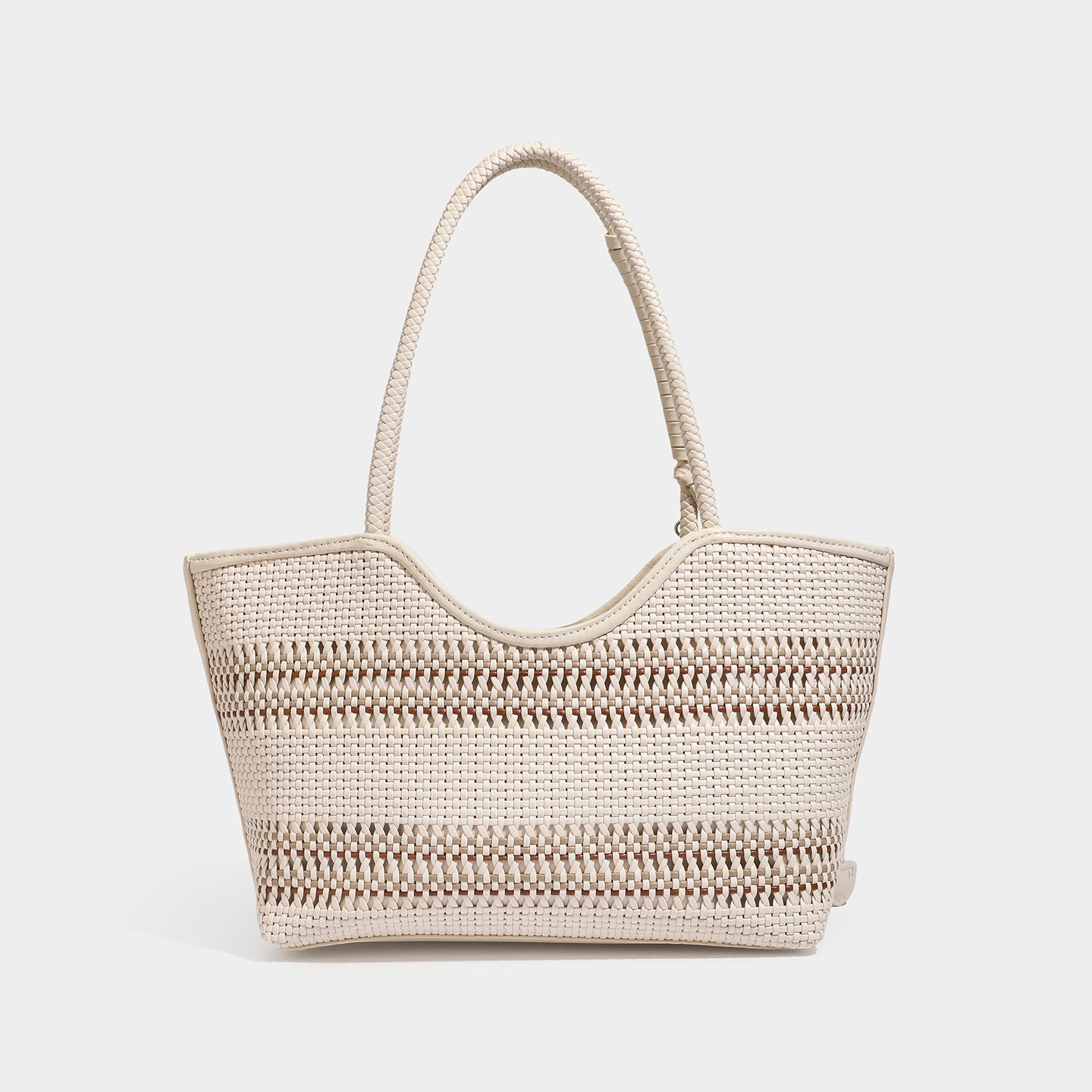 Niche fashion woven vegetable basket women's bag