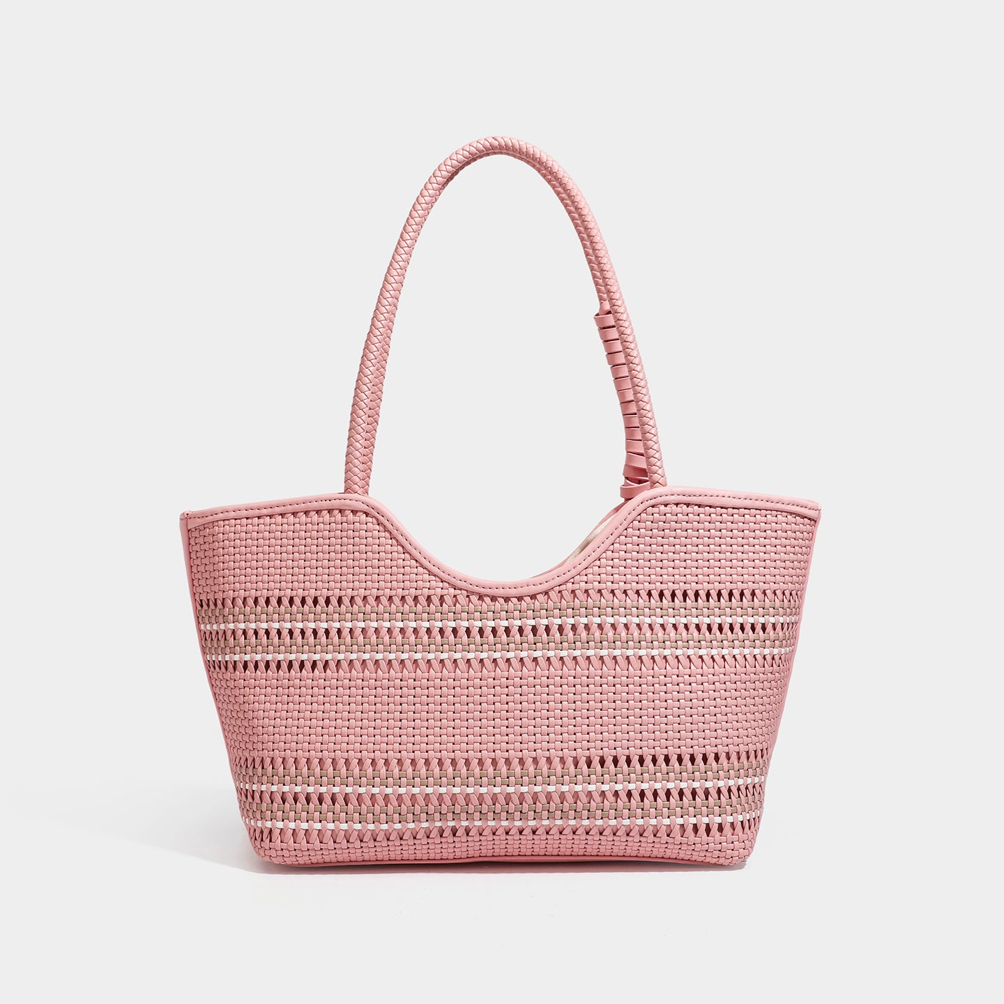 Niche fashion woven vegetable basket women's bag