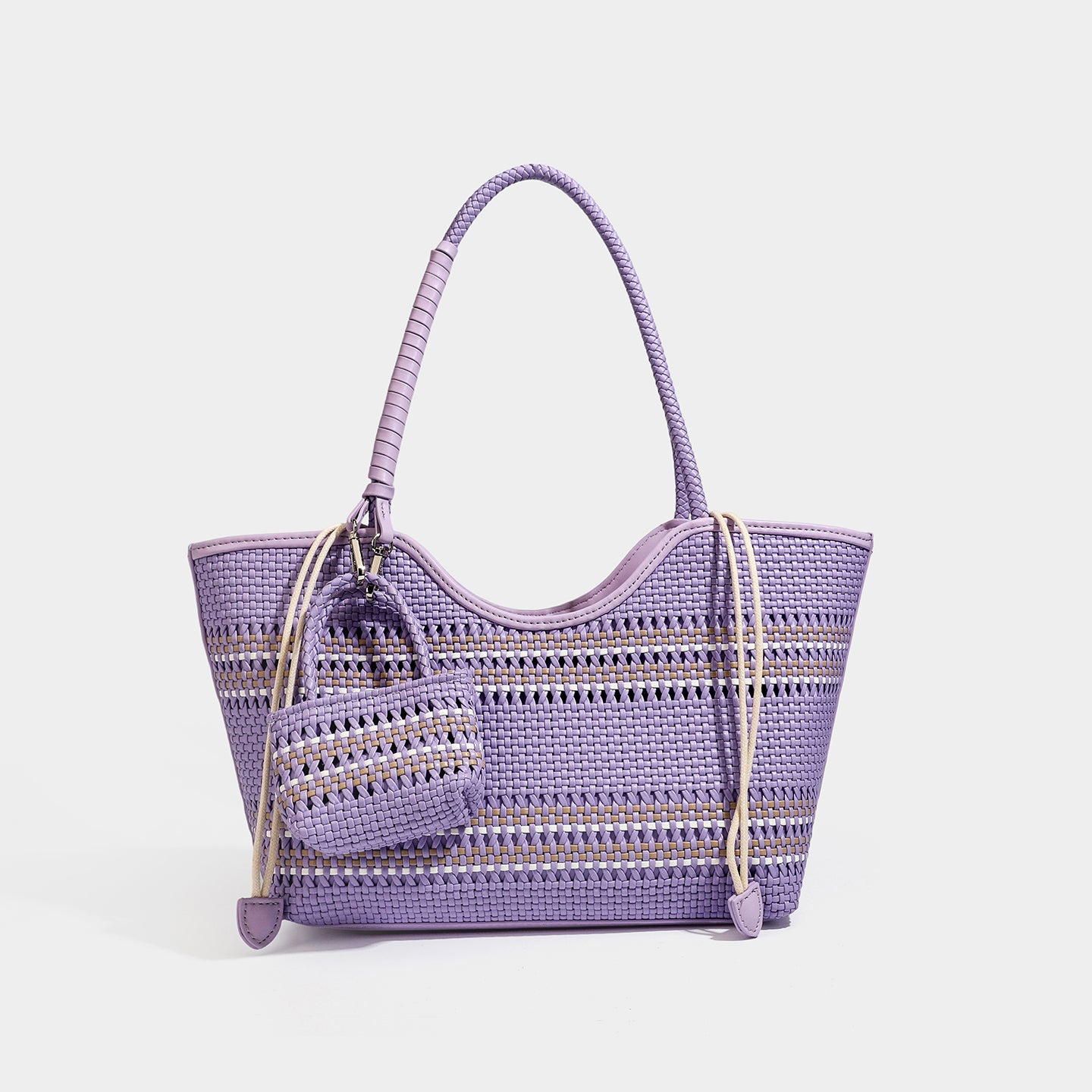 Niche fashion woven vegetable basket women's bag
