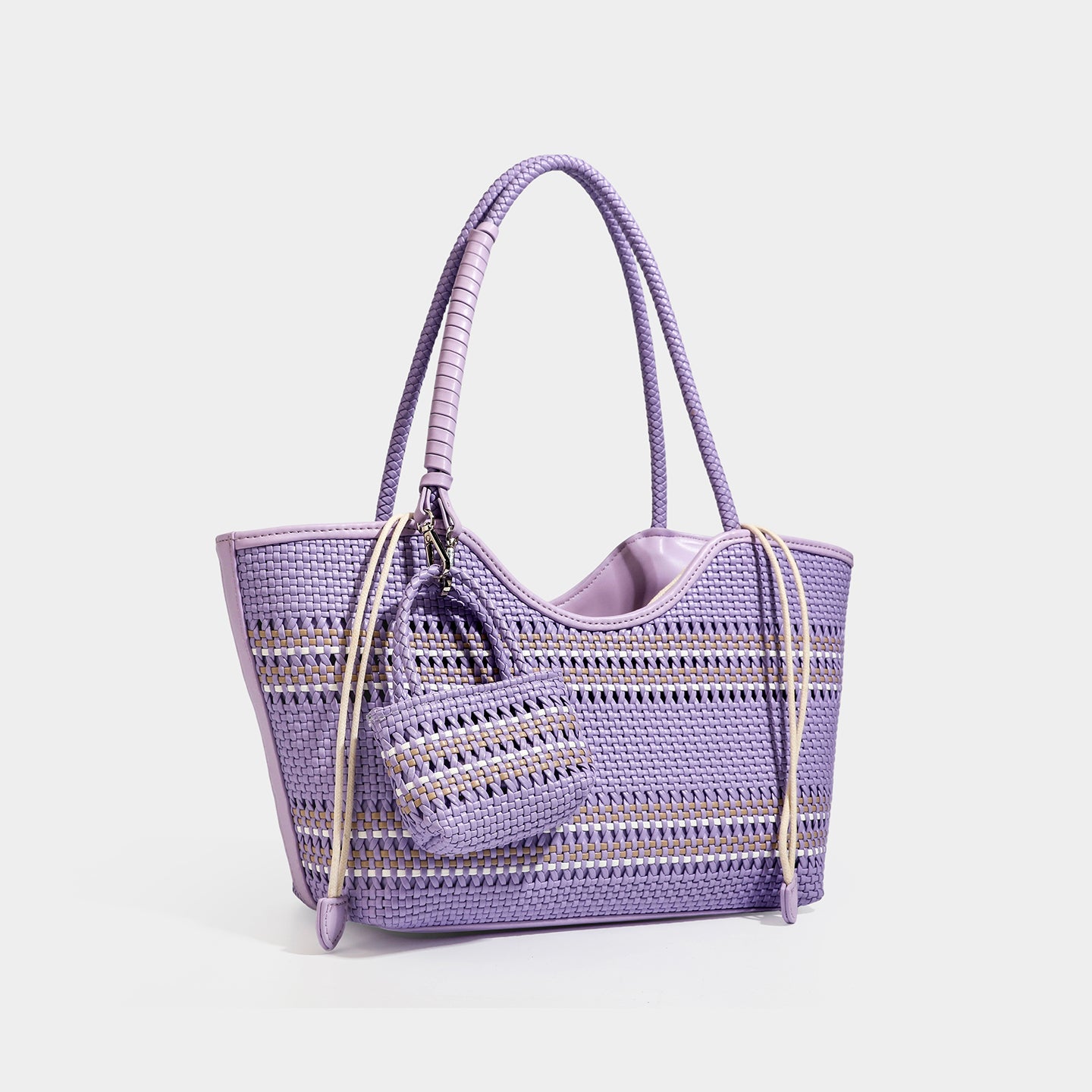 Niche fashion woven vegetable basket women's bag