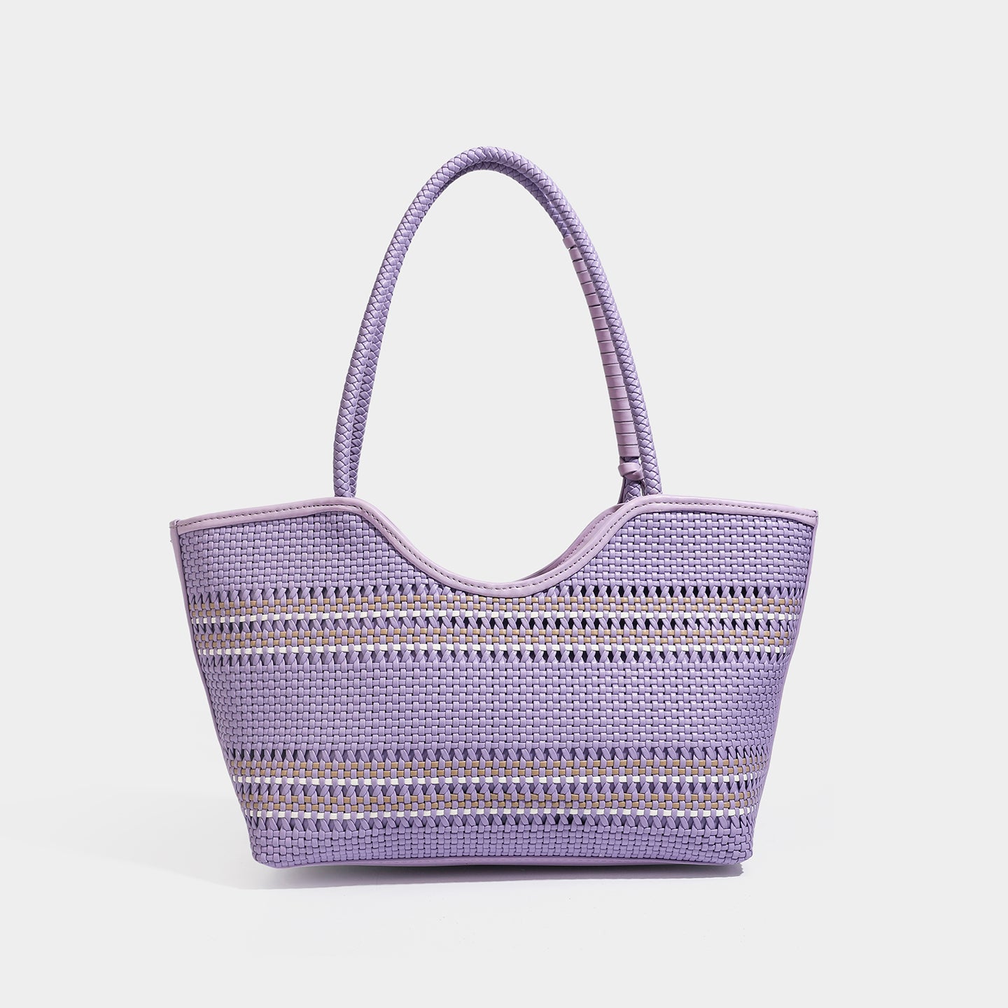 Niche fashion woven vegetable basket women's bag