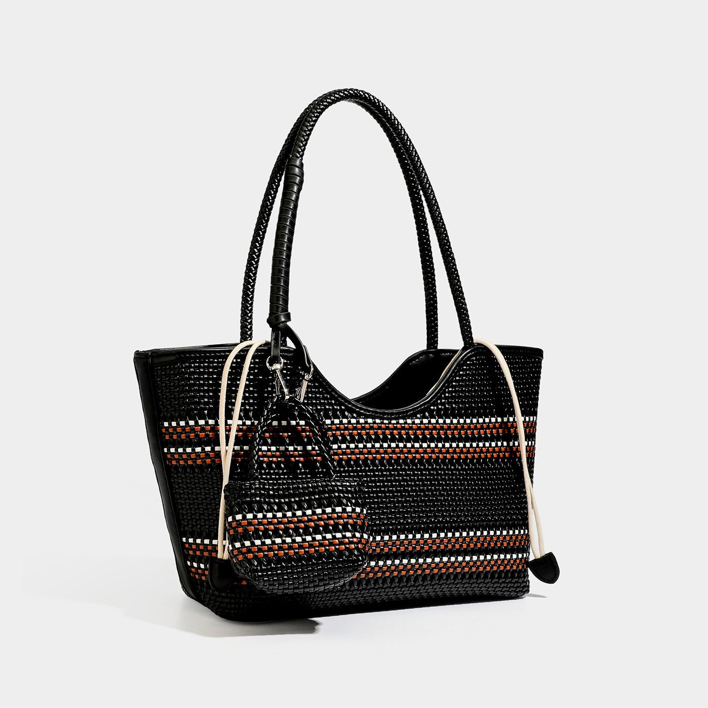 Niche fashion woven vegetable basket women's bag