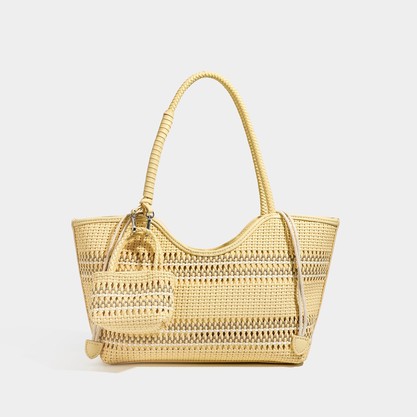 Niche fashion woven vegetable basket women's bag