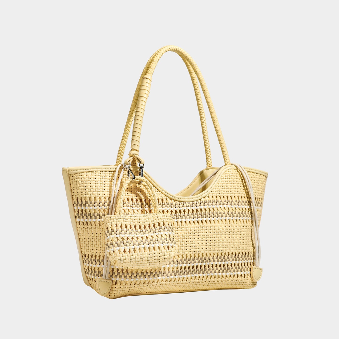 Niche fashion woven vegetable basket women's bag