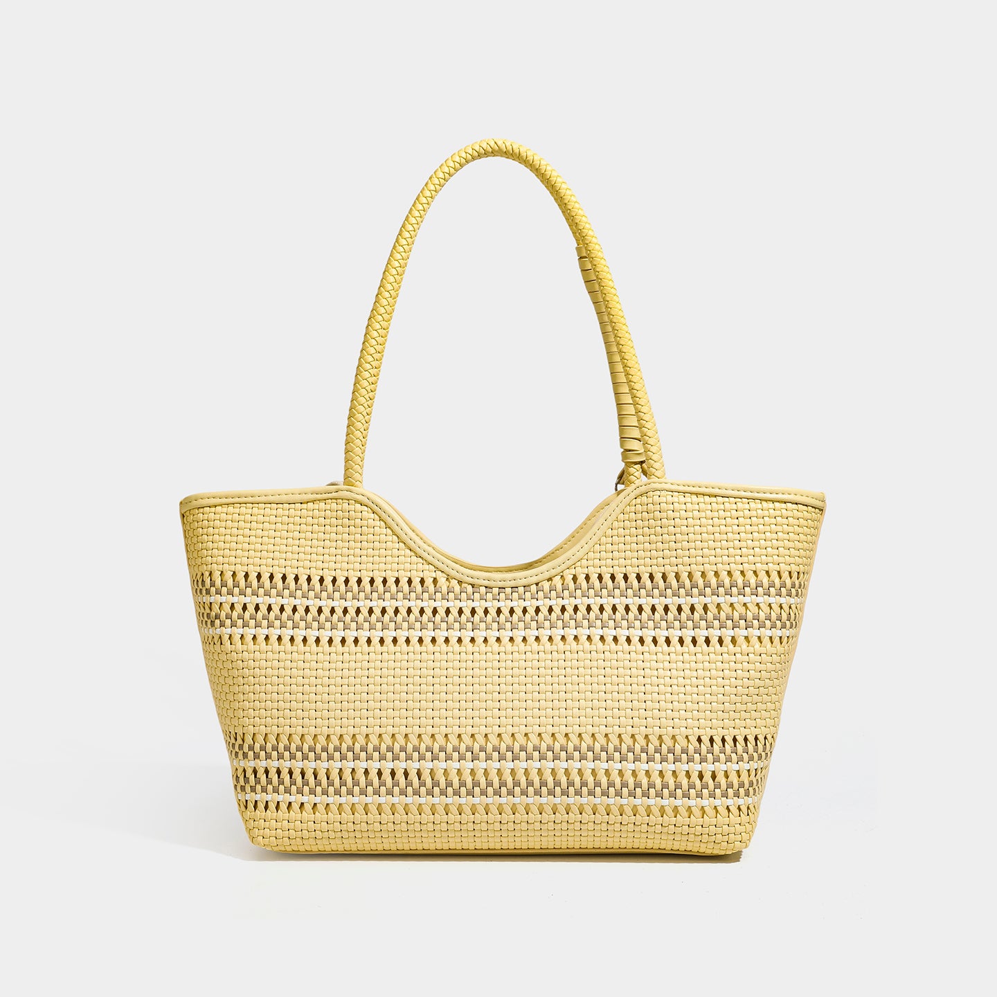 Niche fashion woven vegetable basket women's bag