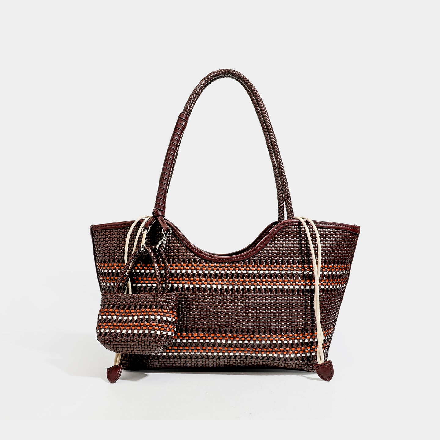 Niche fashion woven vegetable basket women's bag