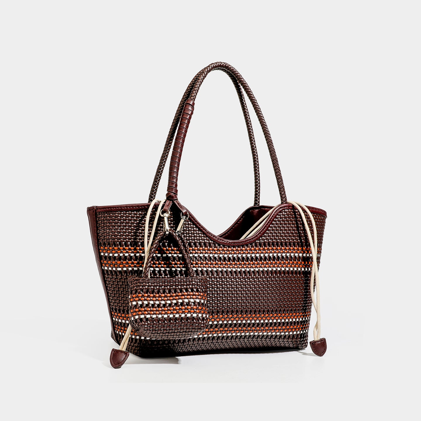 Niche fashion woven vegetable basket women's bag