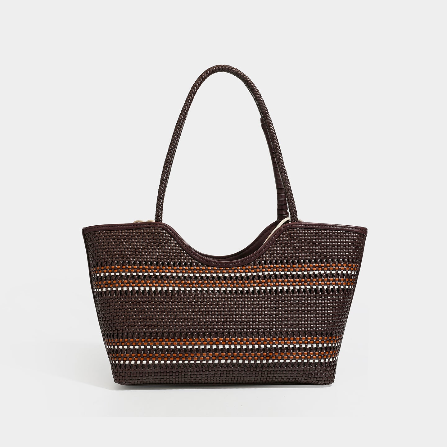 Niche fashion woven vegetable basket women's bag