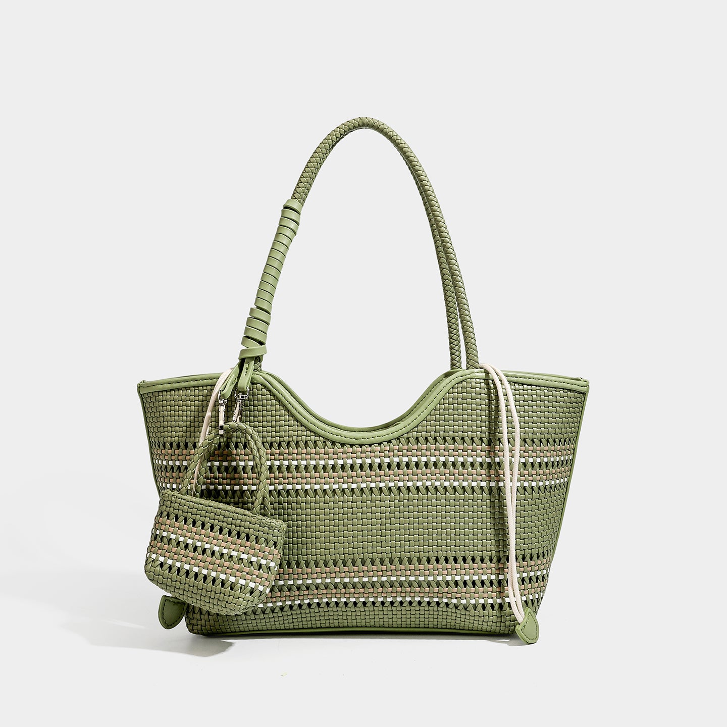 Niche fashion woven vegetable basket women's bag