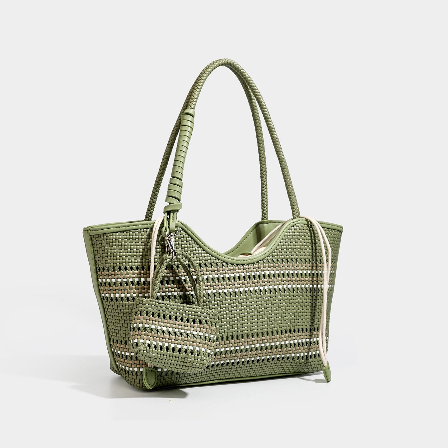 Niche fashion woven vegetable basket women's bag