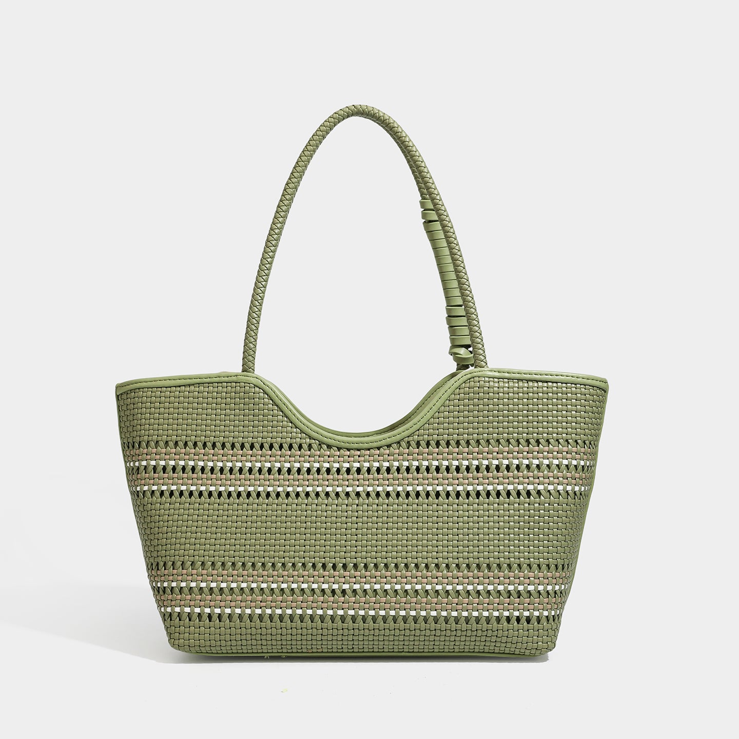 Niche fashion woven vegetable basket women's bag