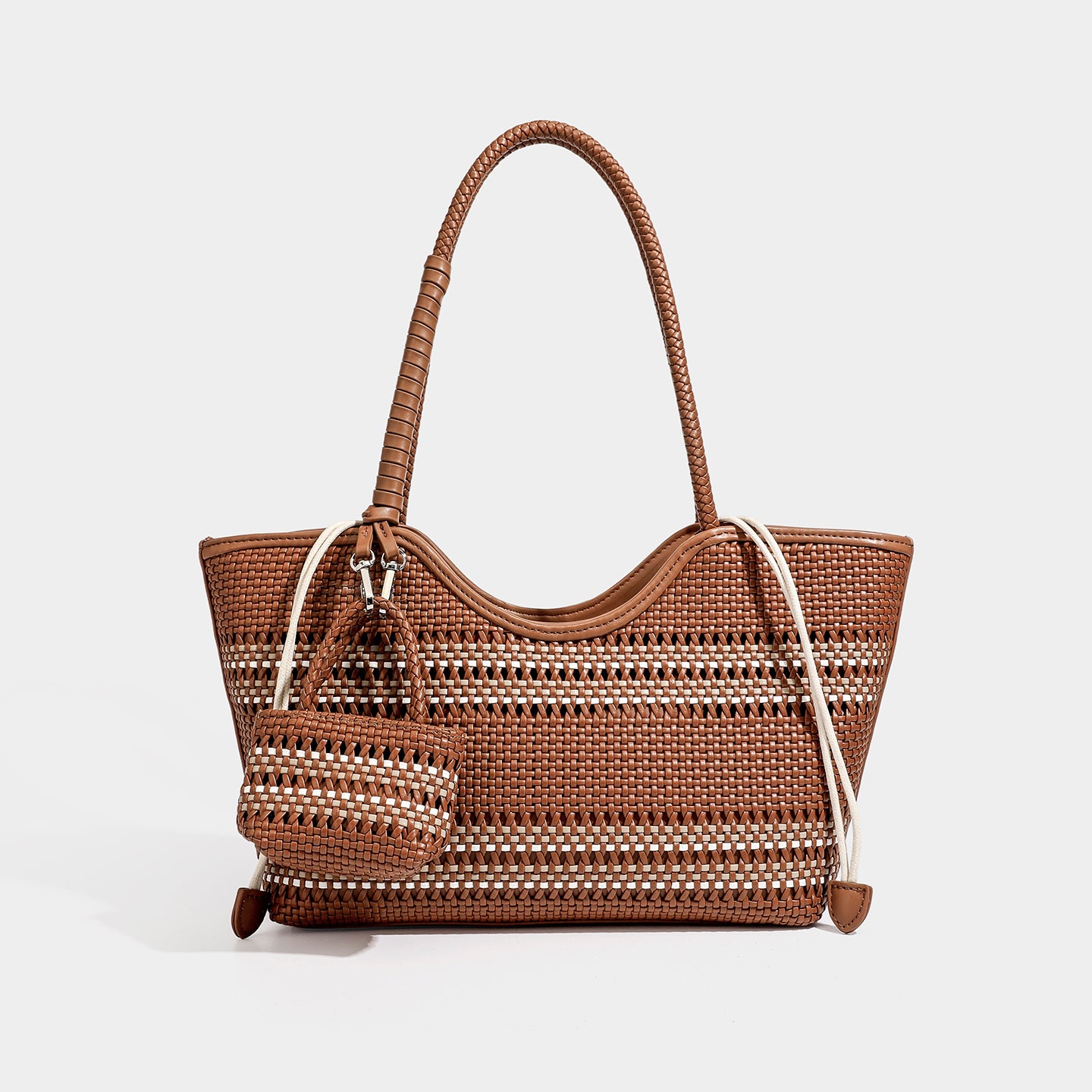 Niche fashion woven vegetable basket women's bag