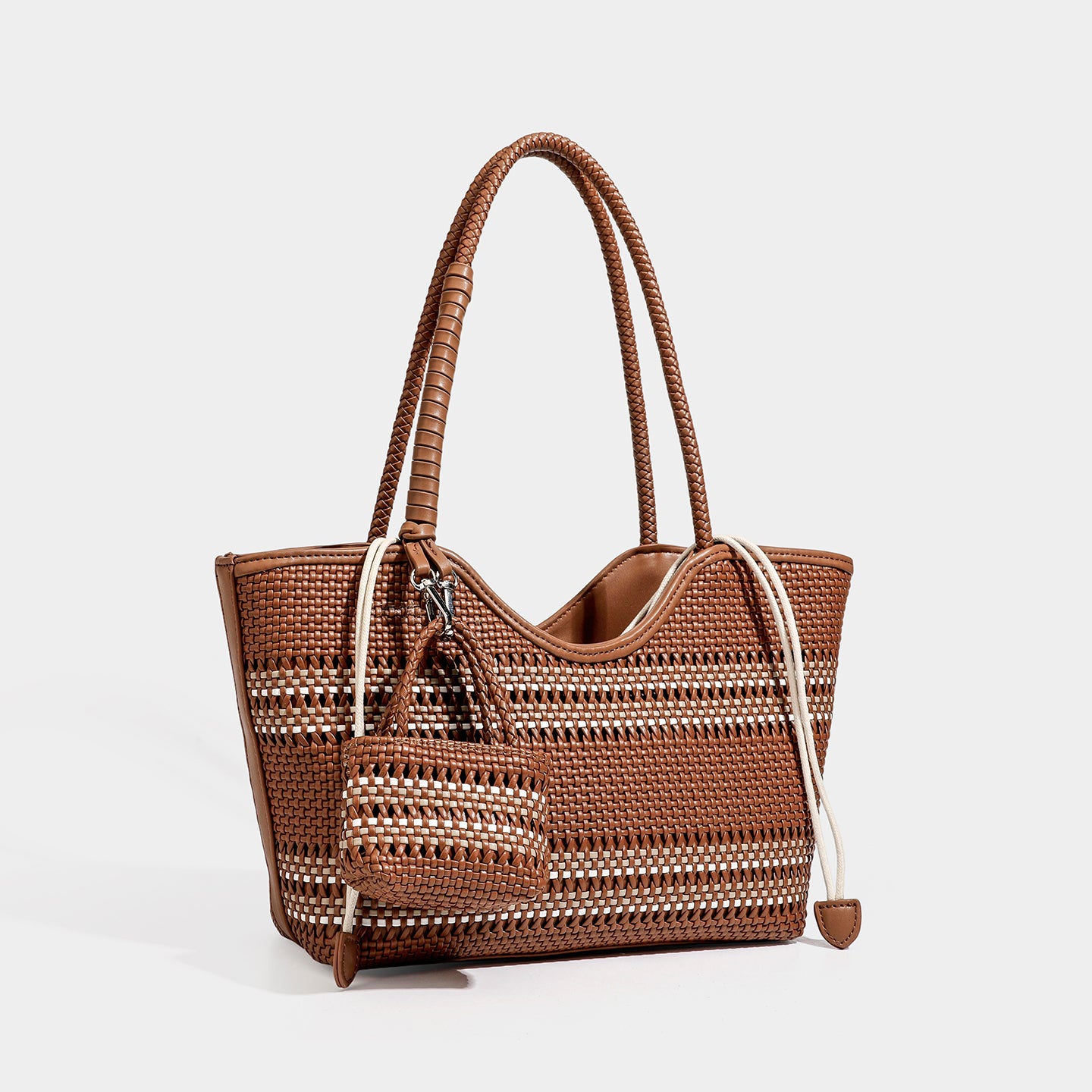 Niche fashion woven vegetable basket women's bag