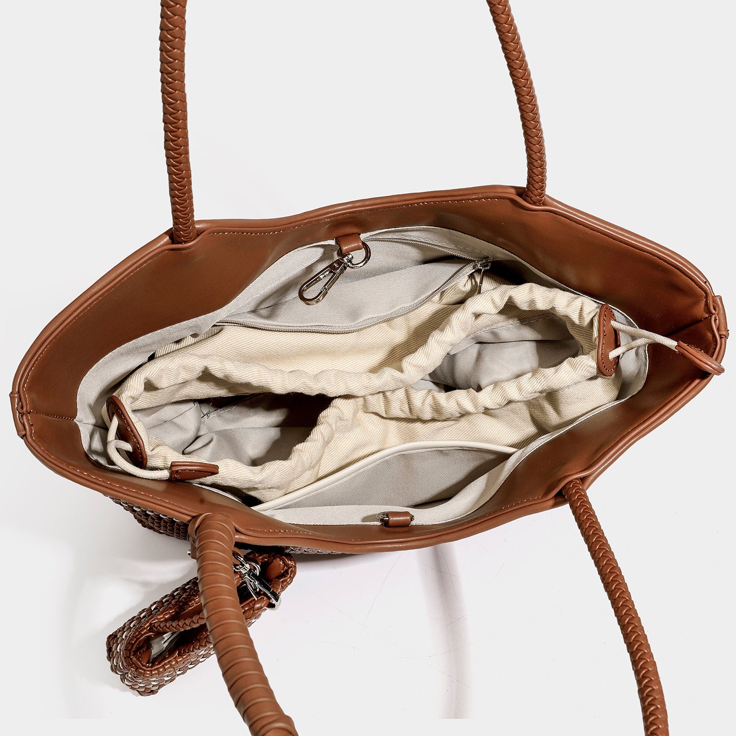 Niche fashion woven vegetable basket women's bag