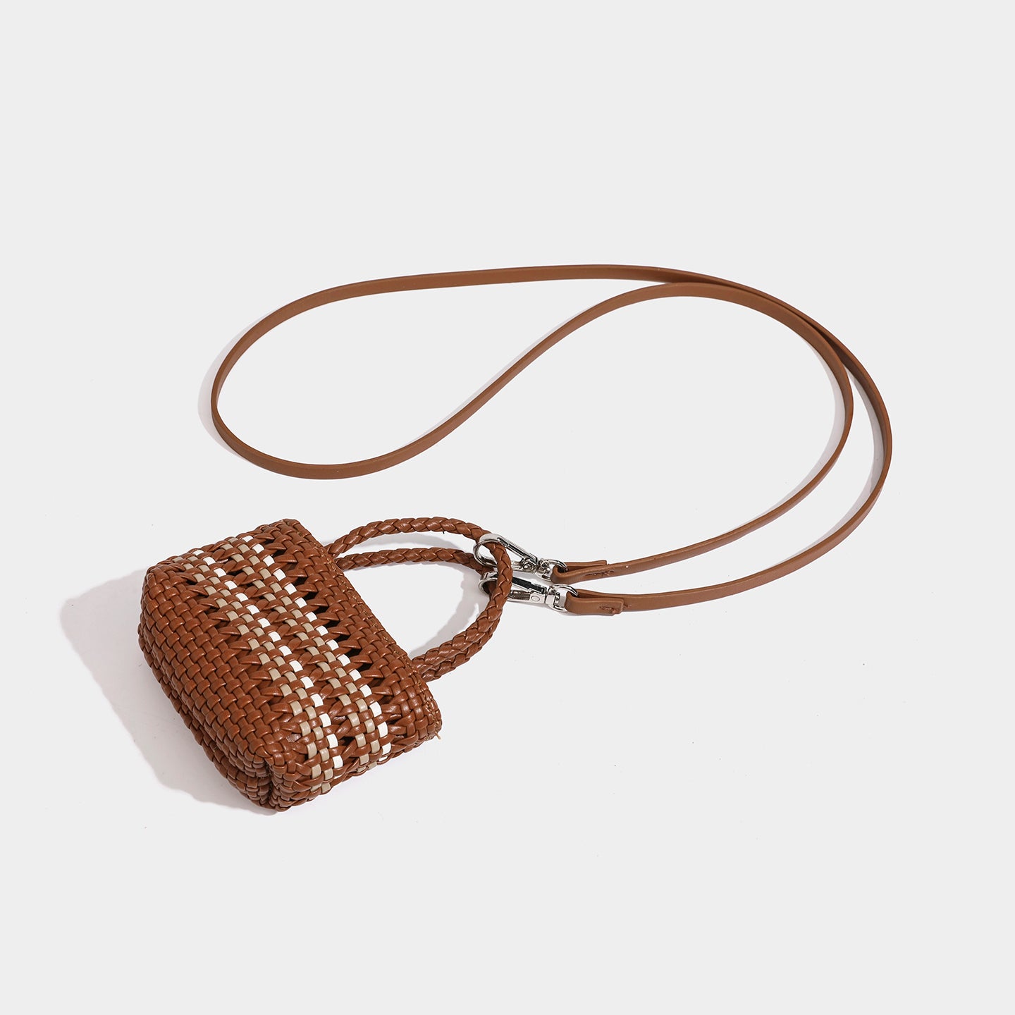 Niche fashion woven vegetable basket women's bag