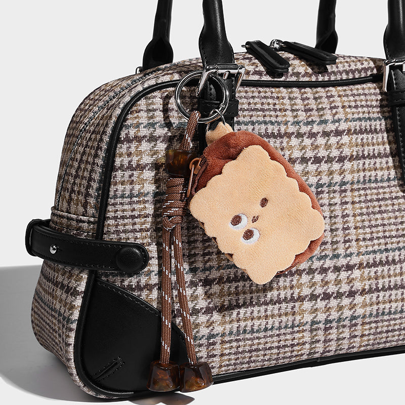 Autumn Simple Casual Big Bag 2025 New Trend Fashion Plaid Women's Handbag