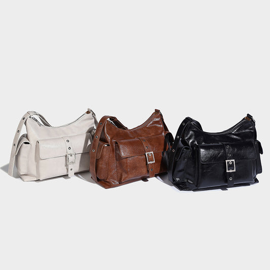 OEM PU Leather Durable Design Women's Shoulder Bag