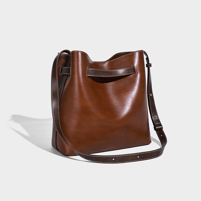 Vegan Leather Women's Bucket Bags