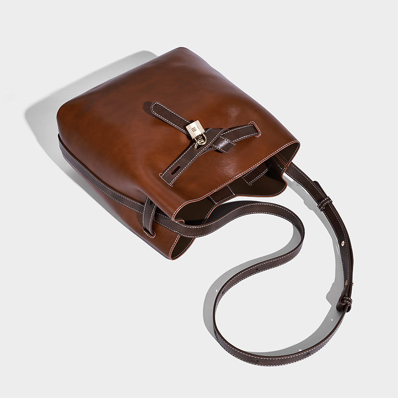 Vegan Leather Women's Bucket Bags
