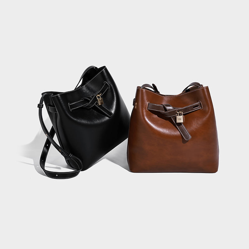 Vegan Leather Women's Bucket Bags