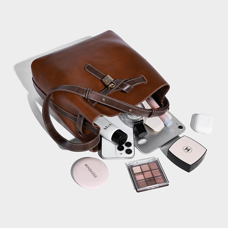 Vegan Leather Women's Bucket Bags