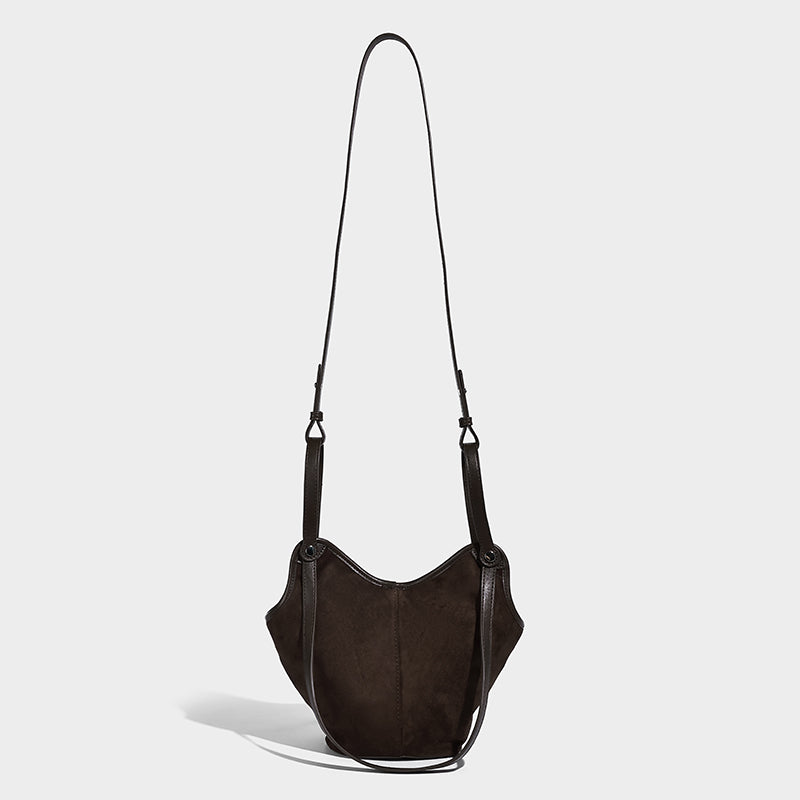 Women's Suede Handbags European and American Fashion Women's Bag