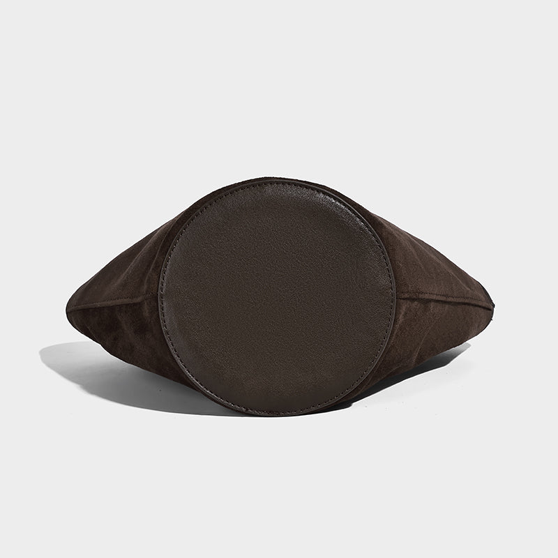 Women's Suede Handbags European and American Fashion Women's Bag