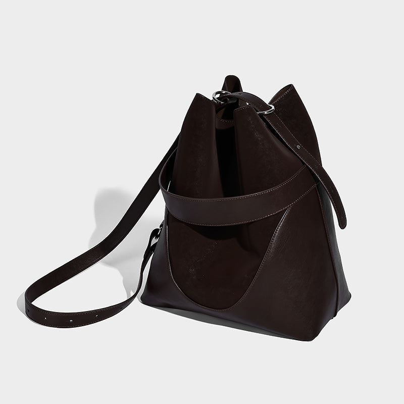 2025 Vintage Suede Bucket Bag for Winter