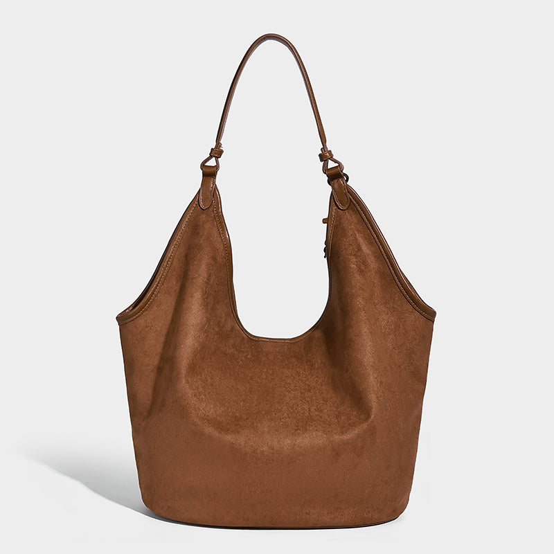 Suede Ladies Handbags Designer Tote Bag for Women