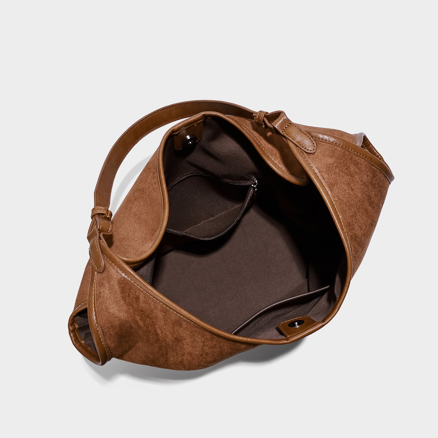 Suede Ladies Handbags Designer Tote Bag for Women