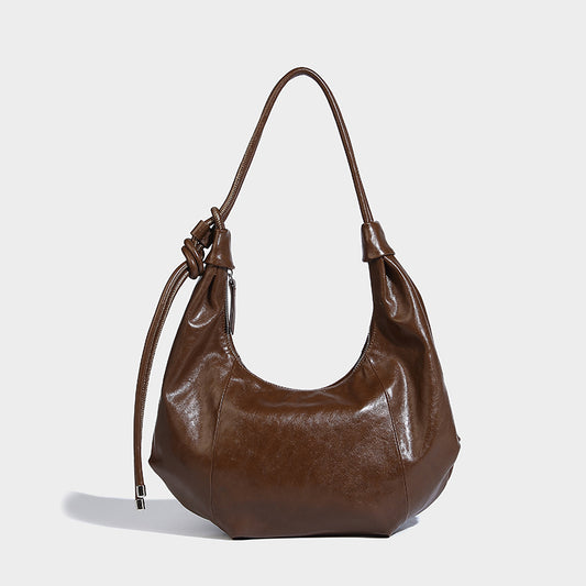 Women's shoulder bag-Brown color
