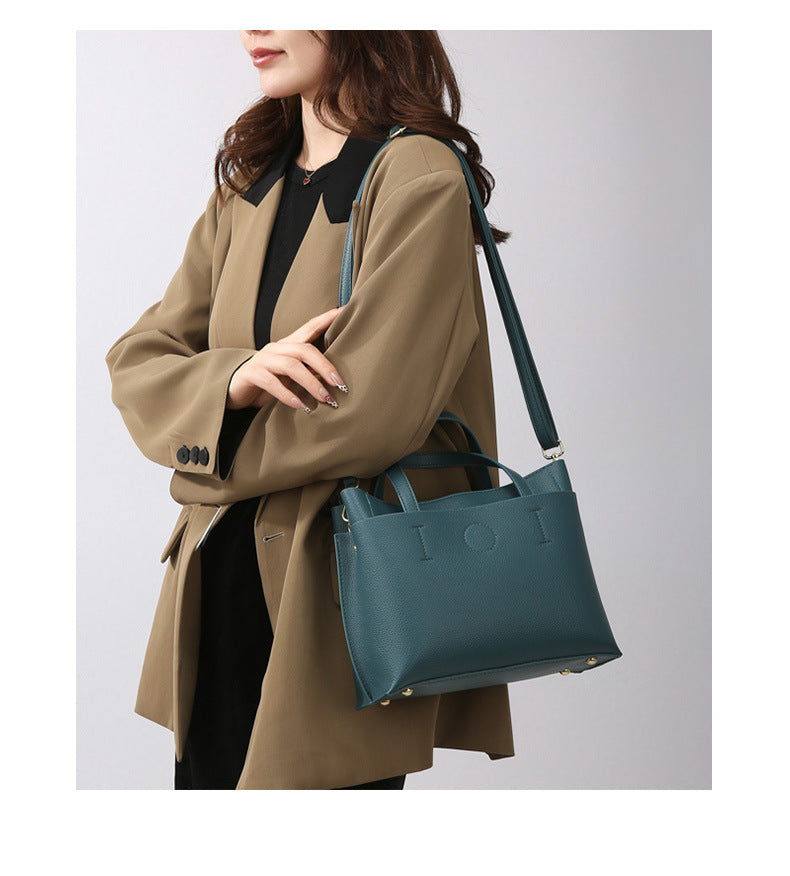 Over Size Large Capacity Laptop Lady Hand Purse for Business Women Daily Used