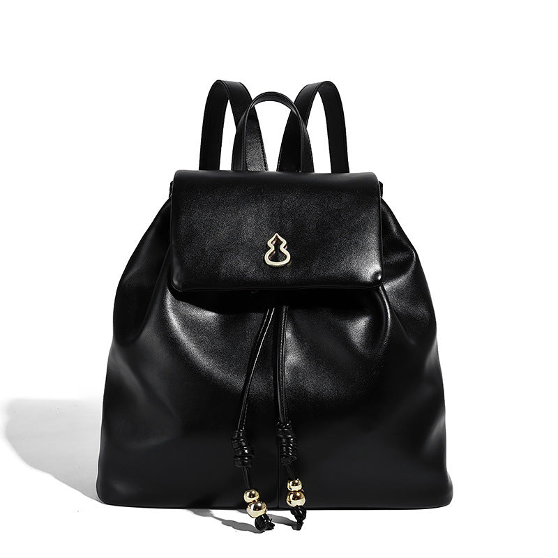 Large capacity leather backpack for women Women Backpack