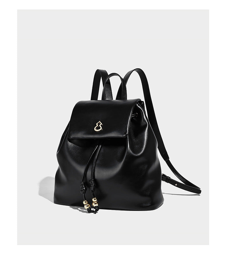Large capacity leather backpack for women Women Backpack