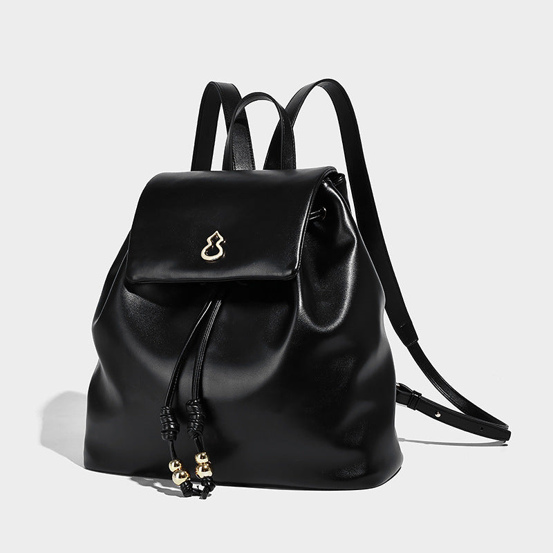 Large capacity leather backpack for women Women Backpack