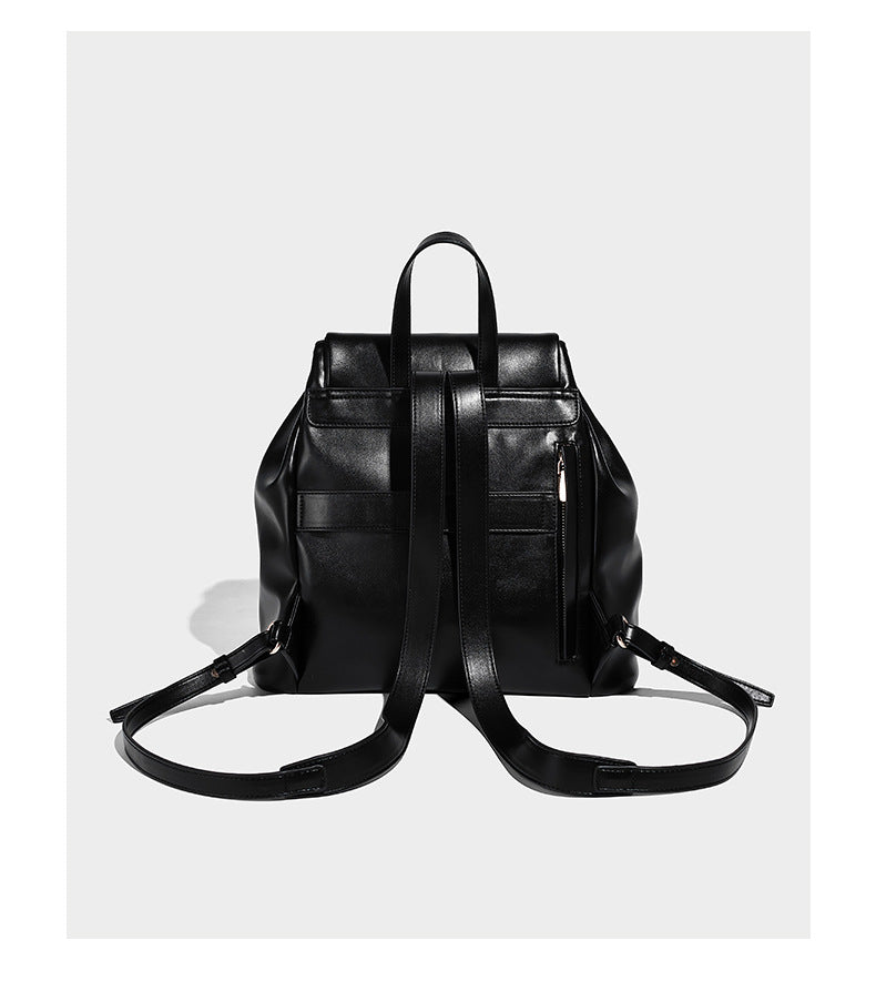 Large capacity leather backpack for women Women Backpack