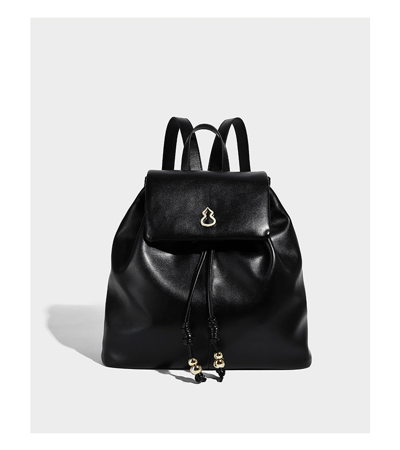 Large capacity leather backpack for women Women Backpack