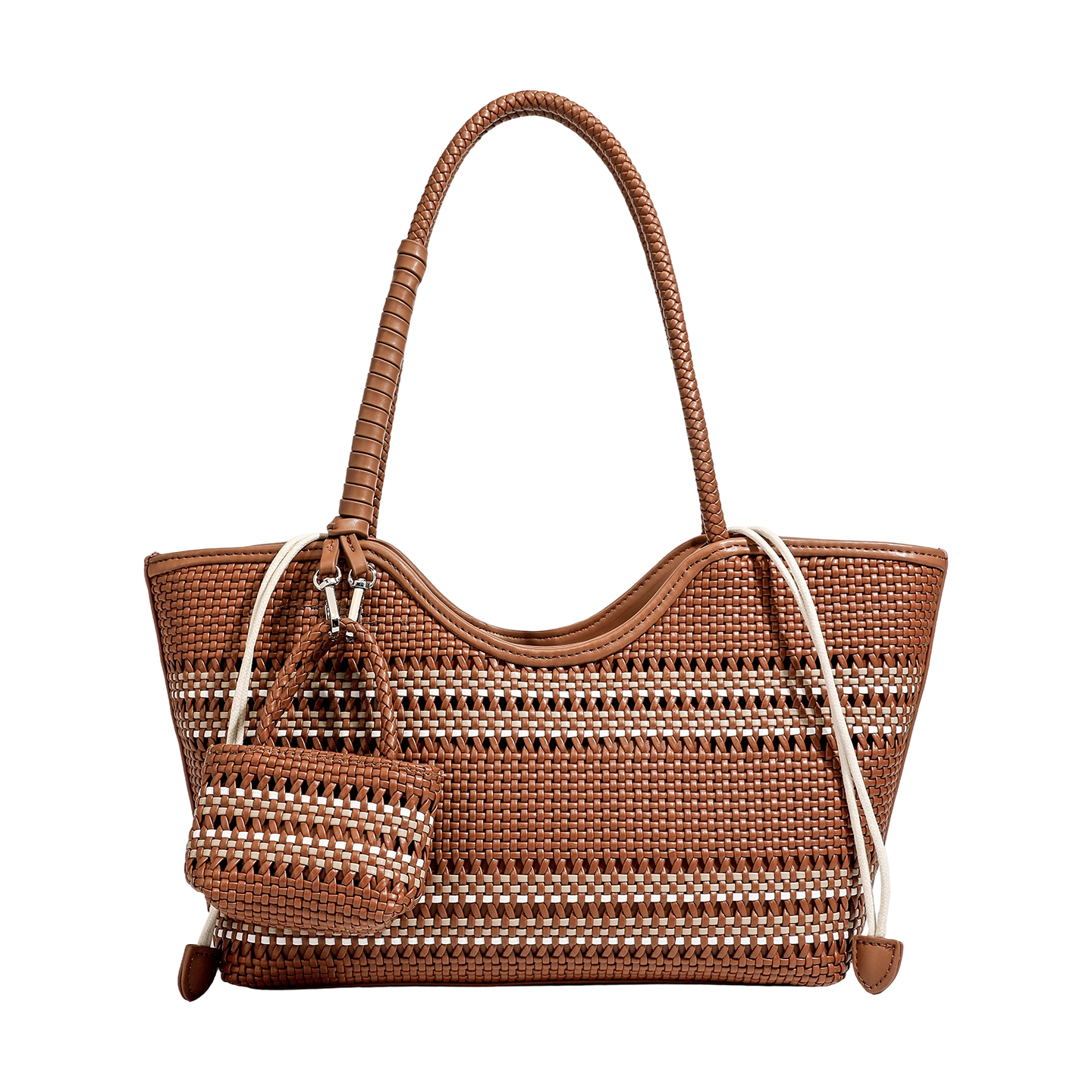 Niche fashion woven vegetable basket women's bag